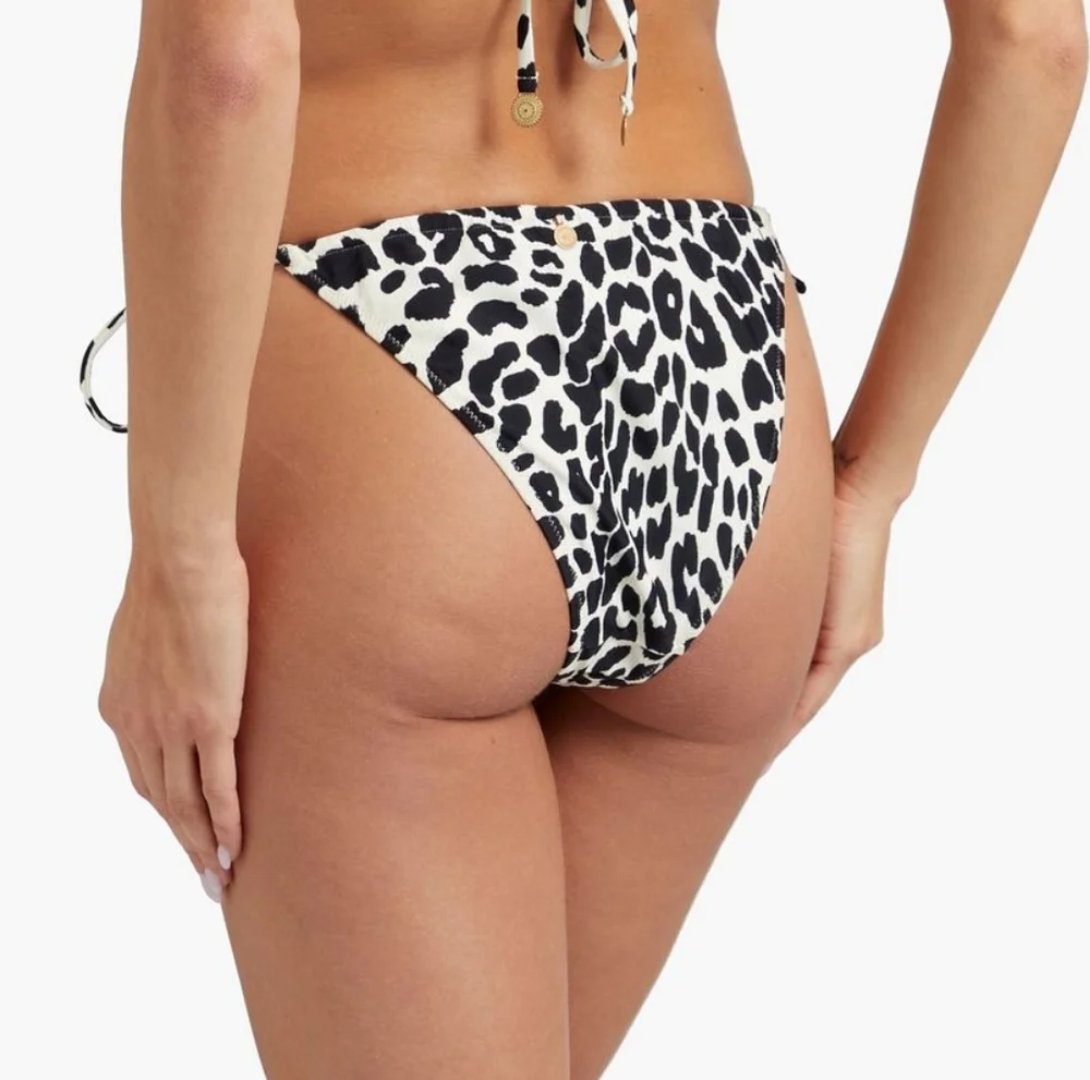 Tigerlily Argentina Leopard-print Low-rise Bikini Briefs In Animal Print XS
